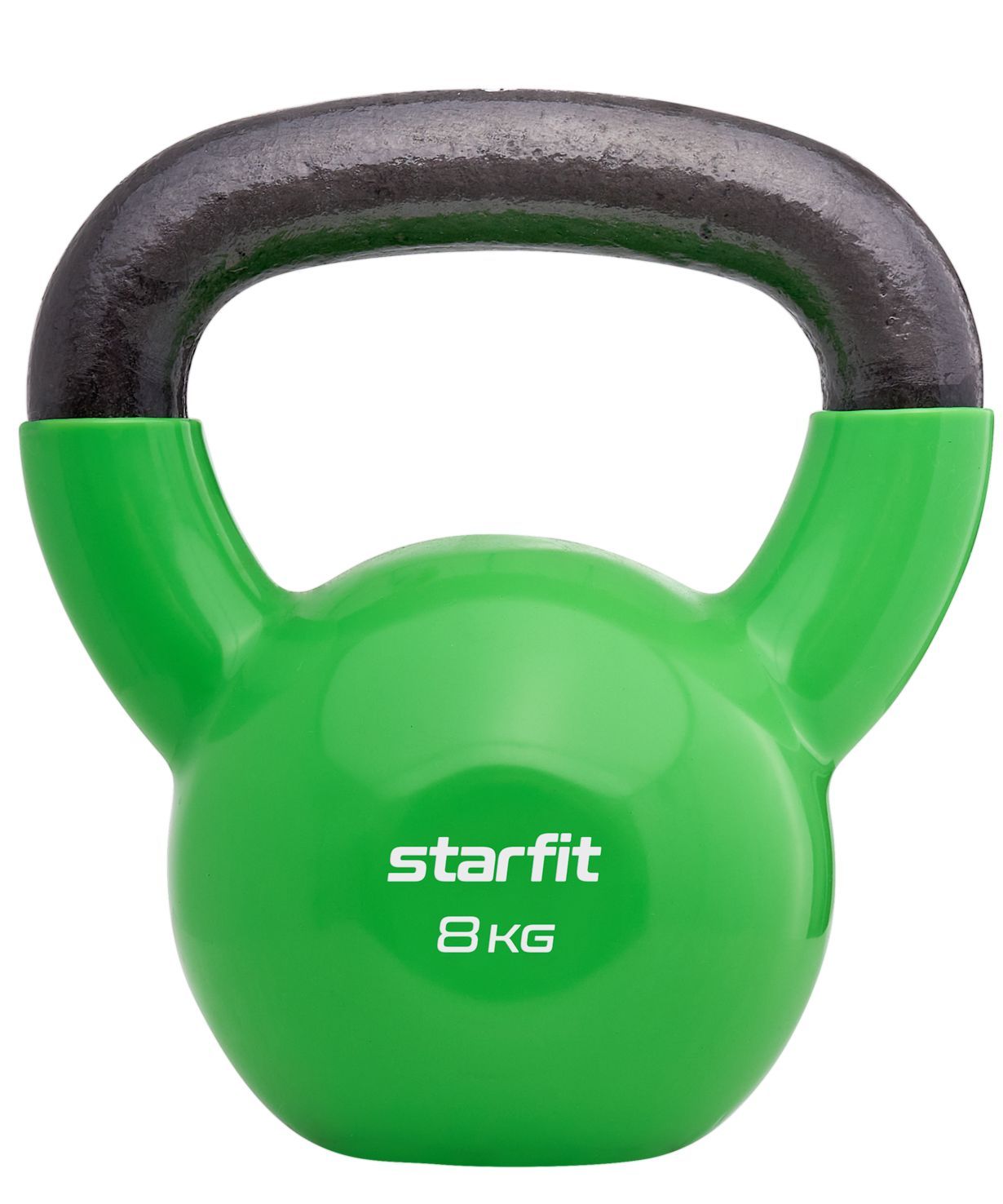 Гиря виниловая Starfit DB-401, зеленый, 8 кг