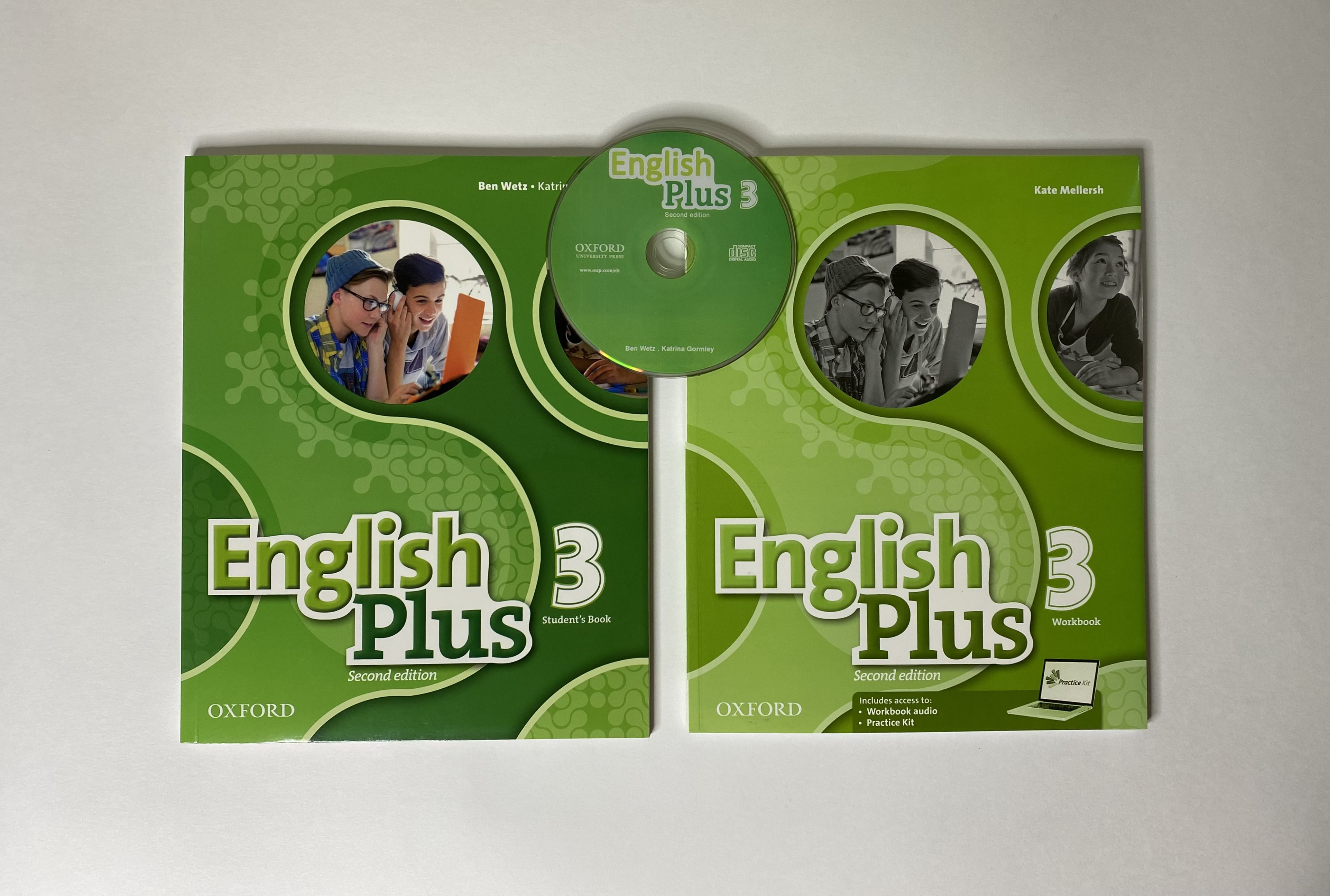 English Plus 3 Second edition, Student Book + Workbook +CD ( учебник,  раб.тетрадь и диск ) | Wetz Ben - купить с доставкой по выгодным ценам в  интернет-магазине OZON (1139028307)