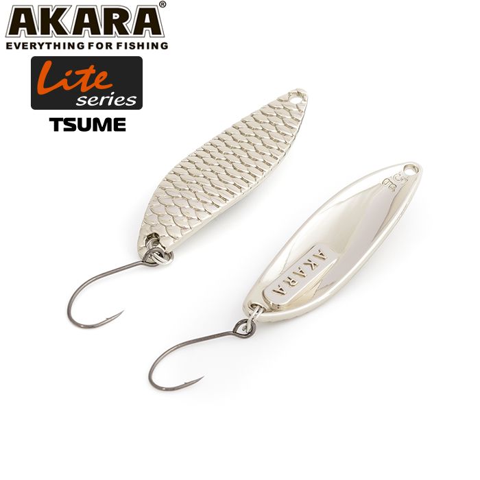 Блесна колеб. Akara Lite Series Tsume 30 2 гр. Sil