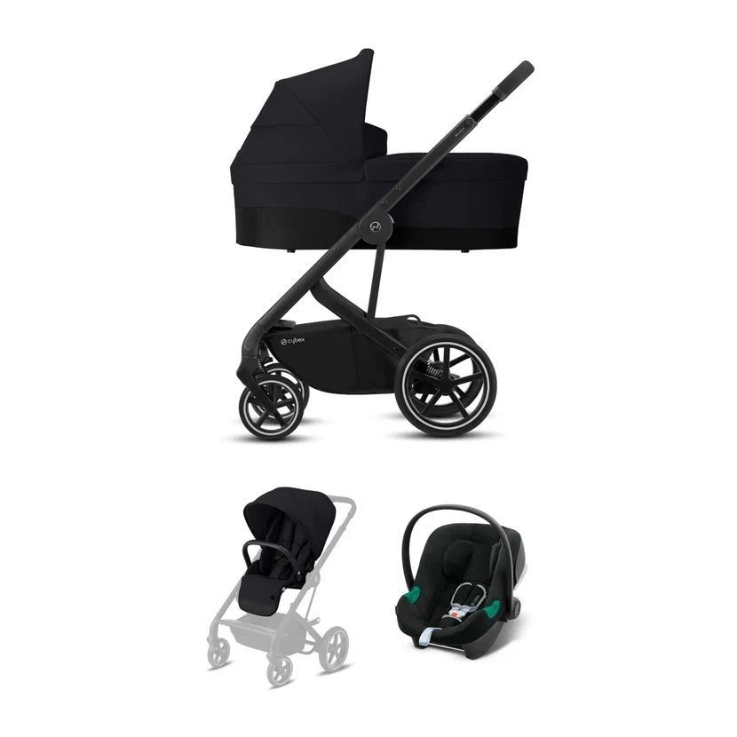 Коляска 3в1 cybex balios s lux. Cybex коляска Balios s Lux BLK 3 В 1 Deep Black. Коляска 3 в 1 Cybex Balios s Lux BLK купить в Самаре.