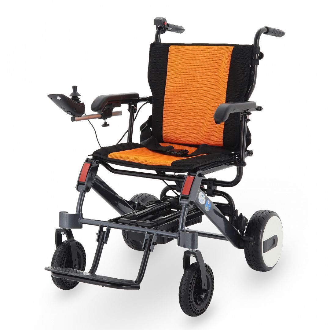 Кресло коляска электрическая f35 r2 c гелиевым аккумулятором mnb mng 40 12