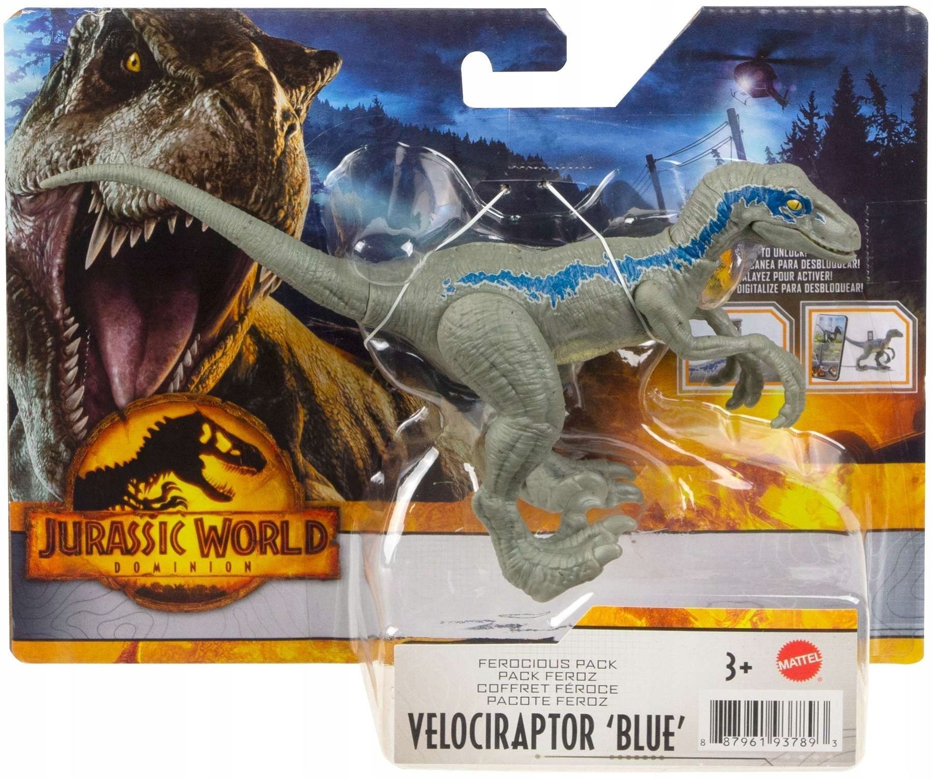 Mattel sales blue velociraptor