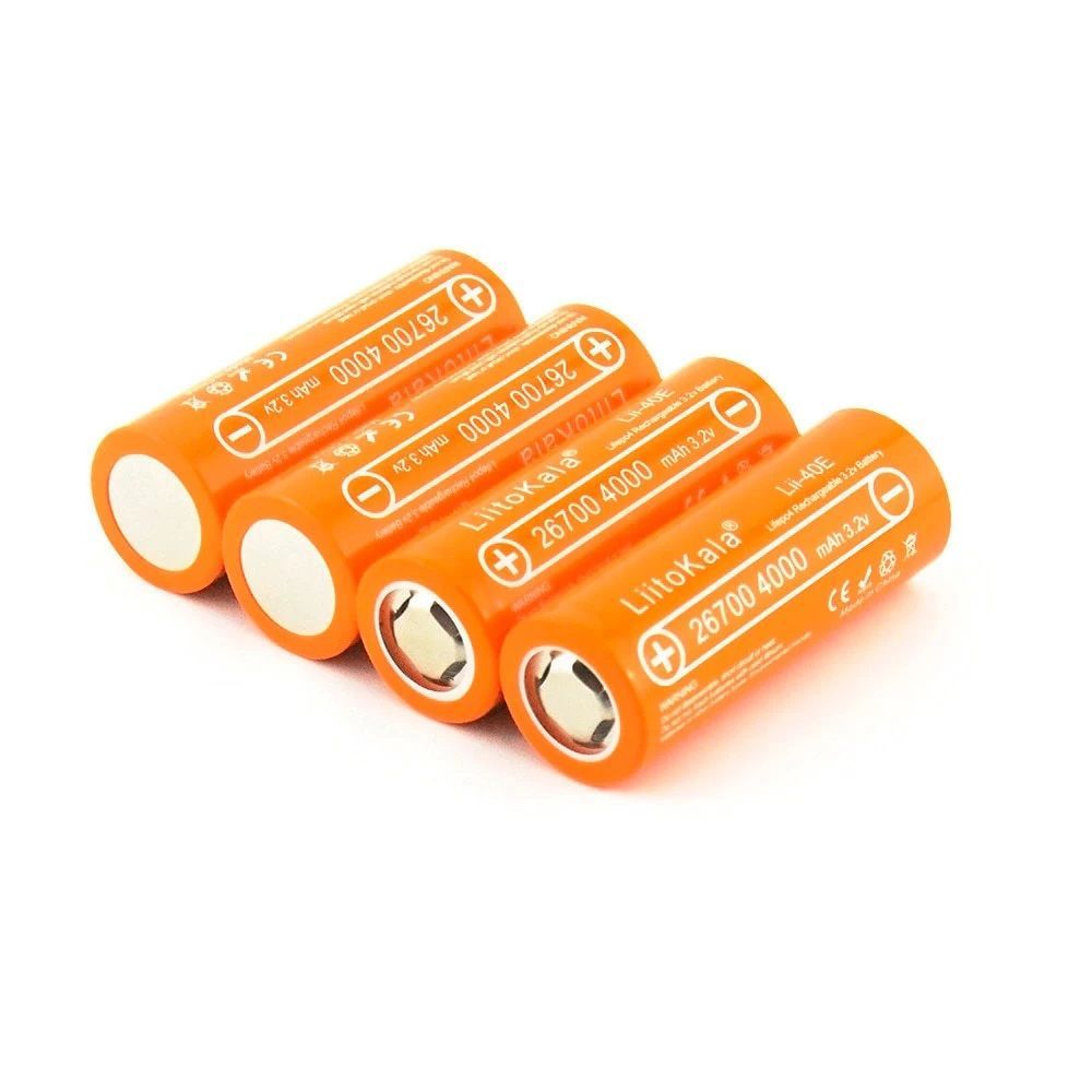 АккумуляторLiitoKalaLiFePO4267003.2В4000mAh,4шт.