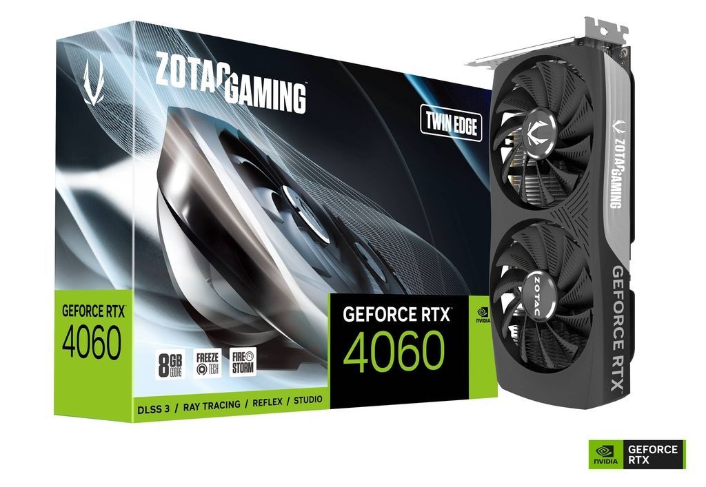 Видеокарта ZOTAC GeForce RTX 4060, ГБ GDDR6 купить по низким ценам в  интернет-магазине OZON (1176206157)