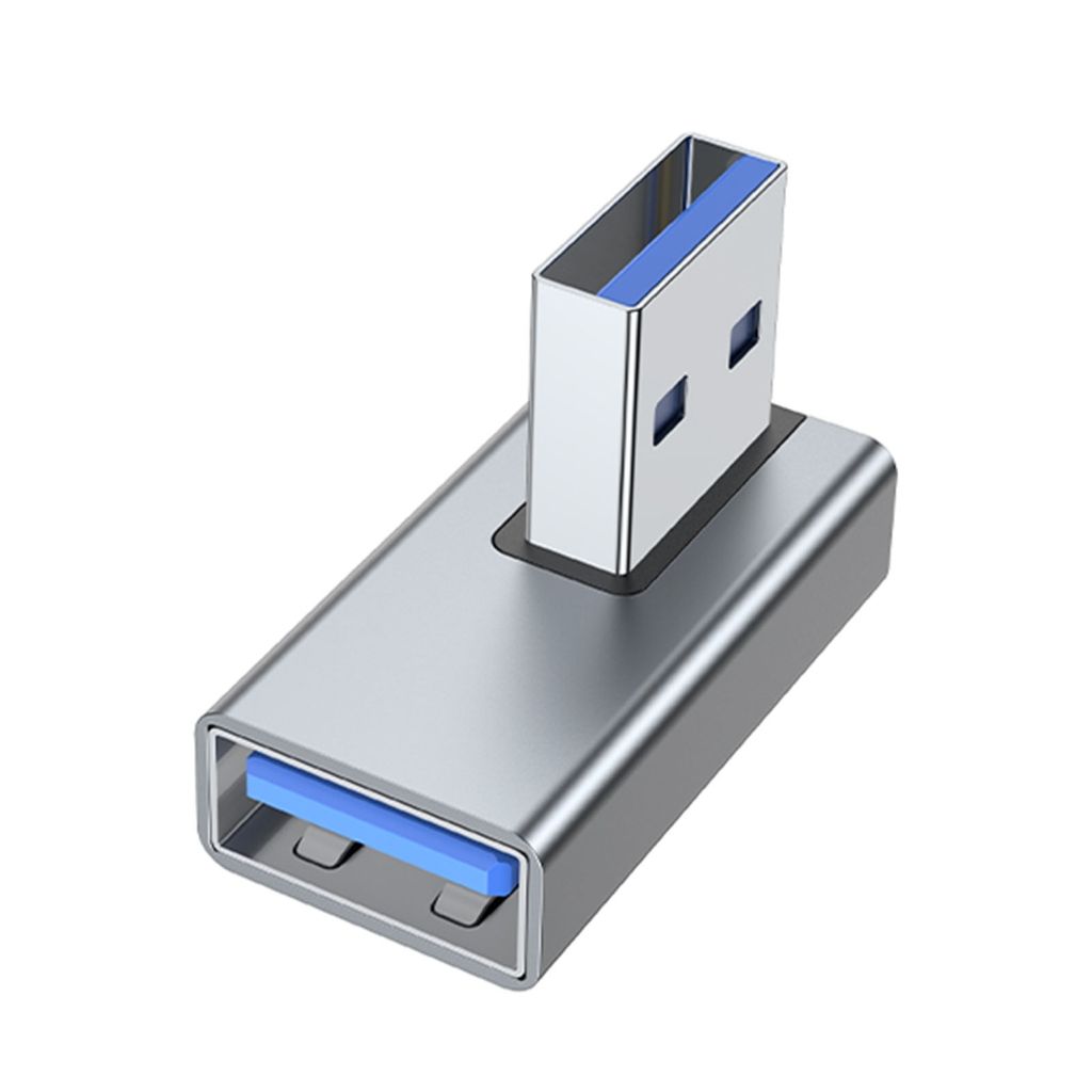 ПереходникUSB3.0отмужчиныкженщине-серый-справа