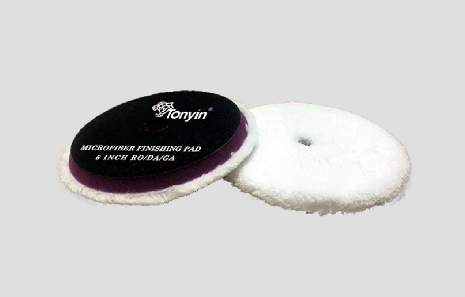 TP09B Микрофибровый финишный полировальник с отверстием 6 дм. MICROFIBER FINISHING PAD TONYIN