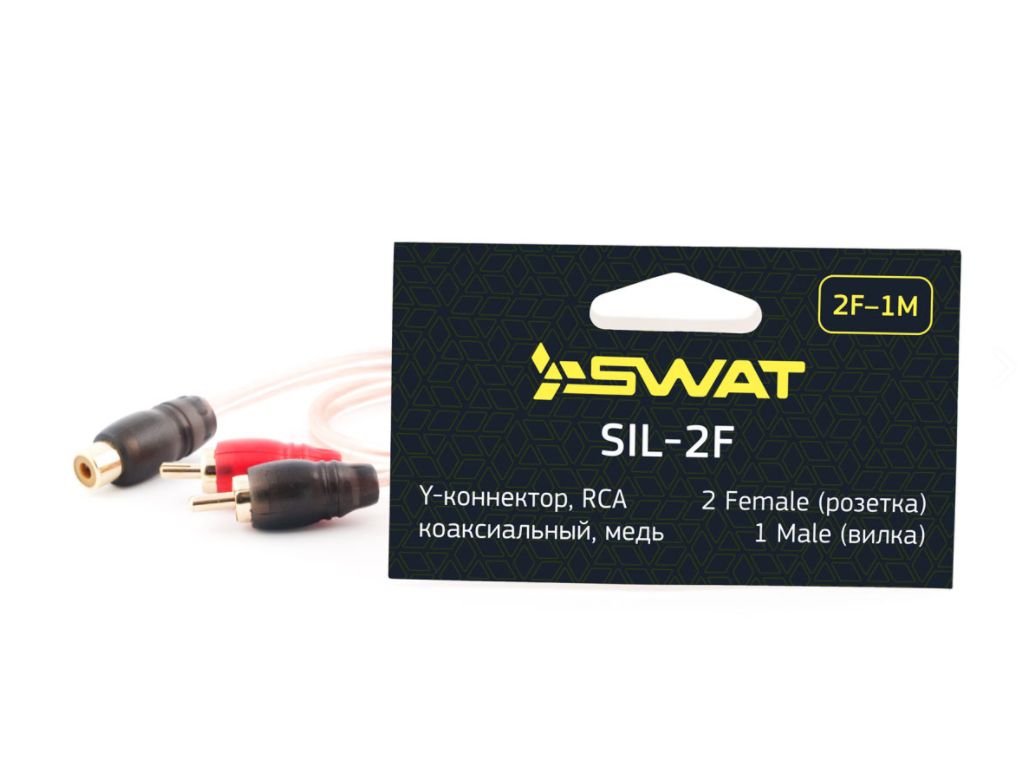 SWATКабельмежблочный,RCA,0.3м