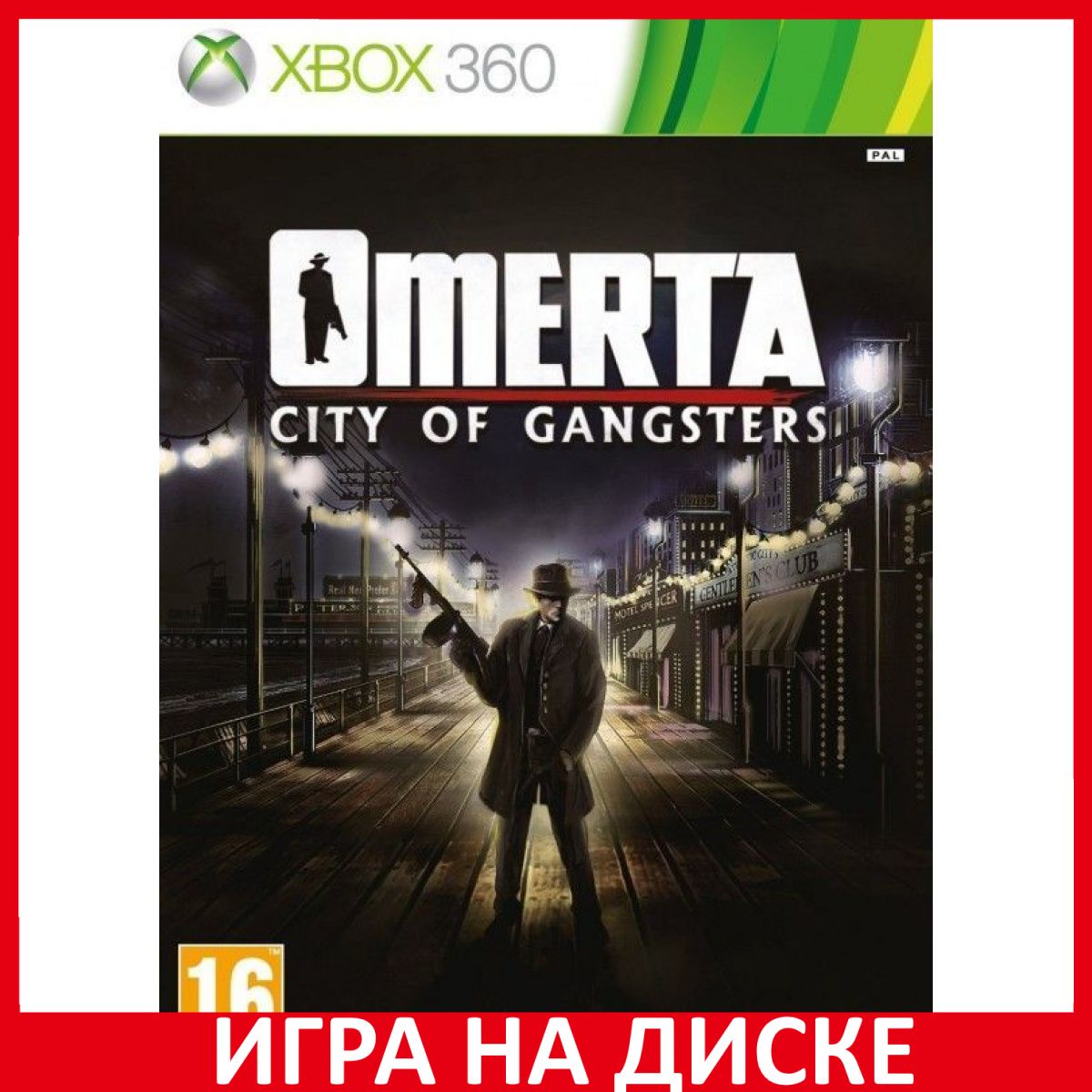 Игра Omerta City of Gangsters (XBox 360, Английская версия)