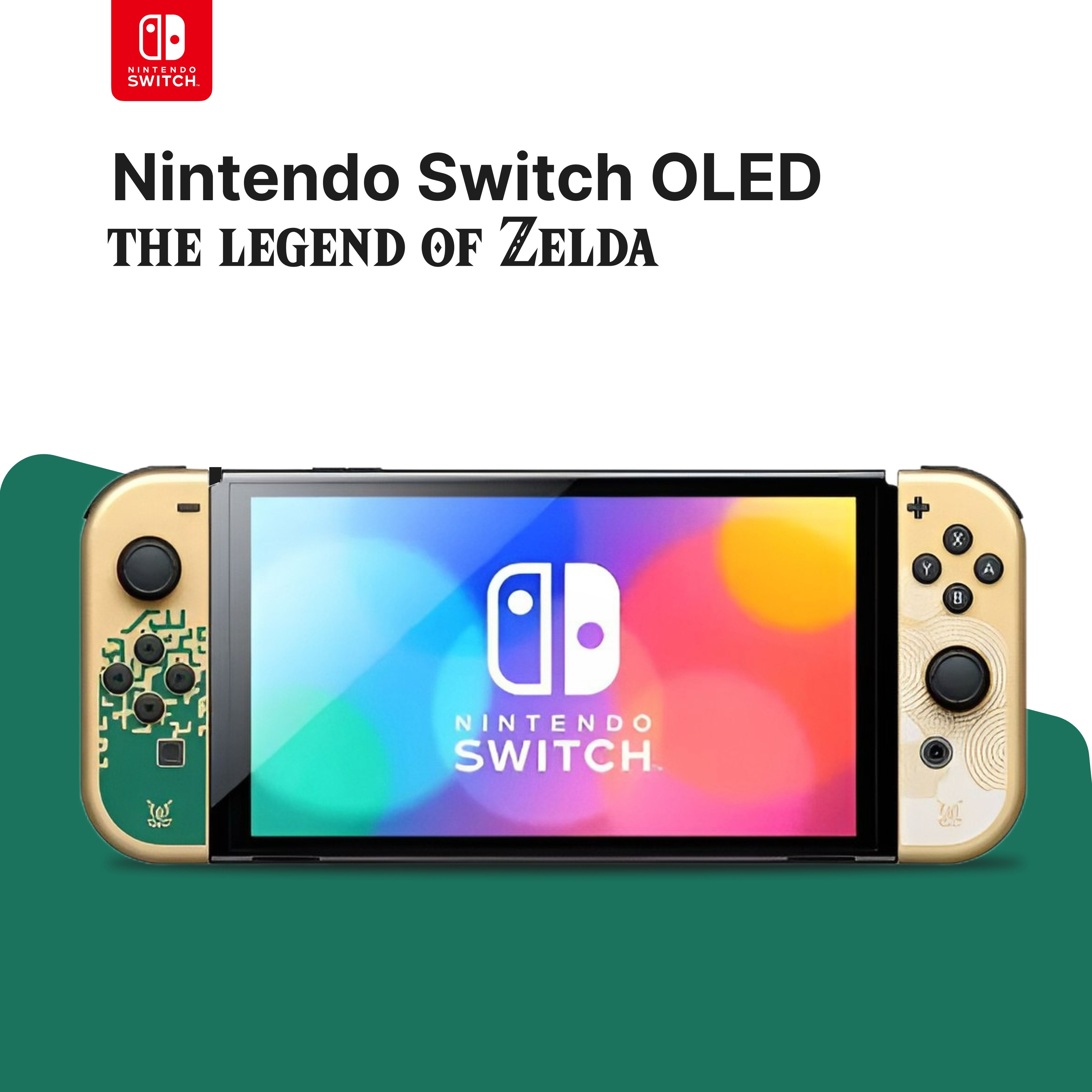 Игровая консоль Nintendo Switch OLED глобальная версия The Legend of Zelda:  Tears of the Kingdom