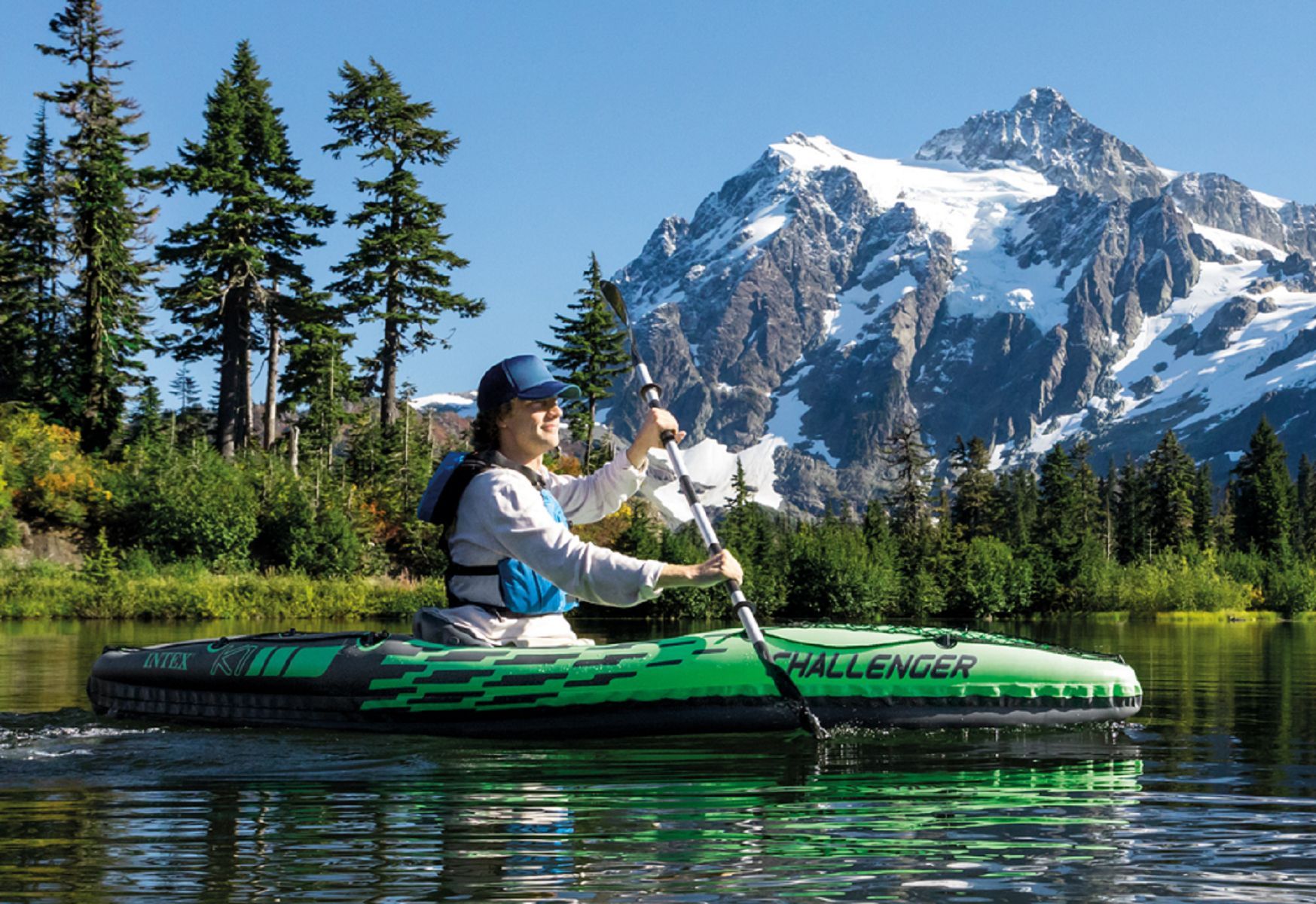 Лодка-каяк надувная Intex Challenger k1 Kayak