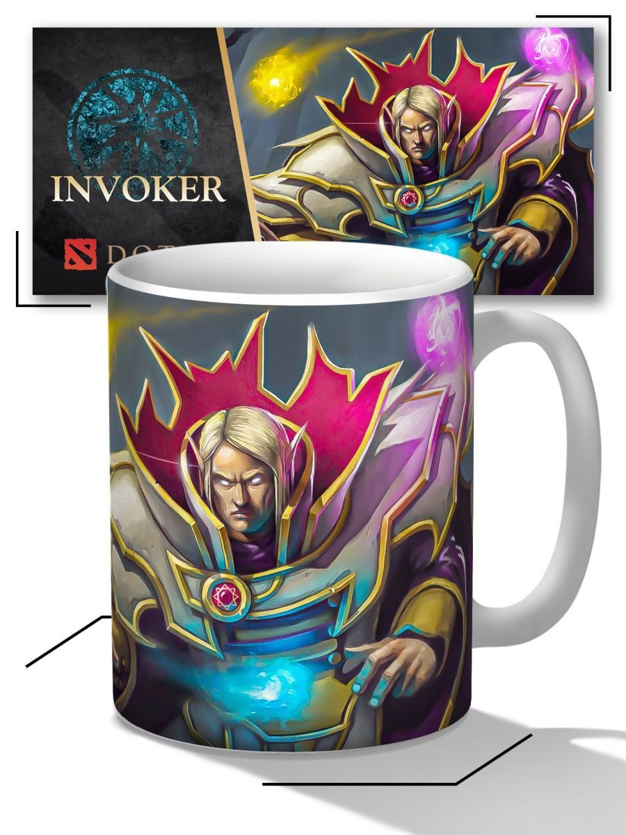 Кружка игра Дота 2 Dota 2 Invoker Инвокер Инвок