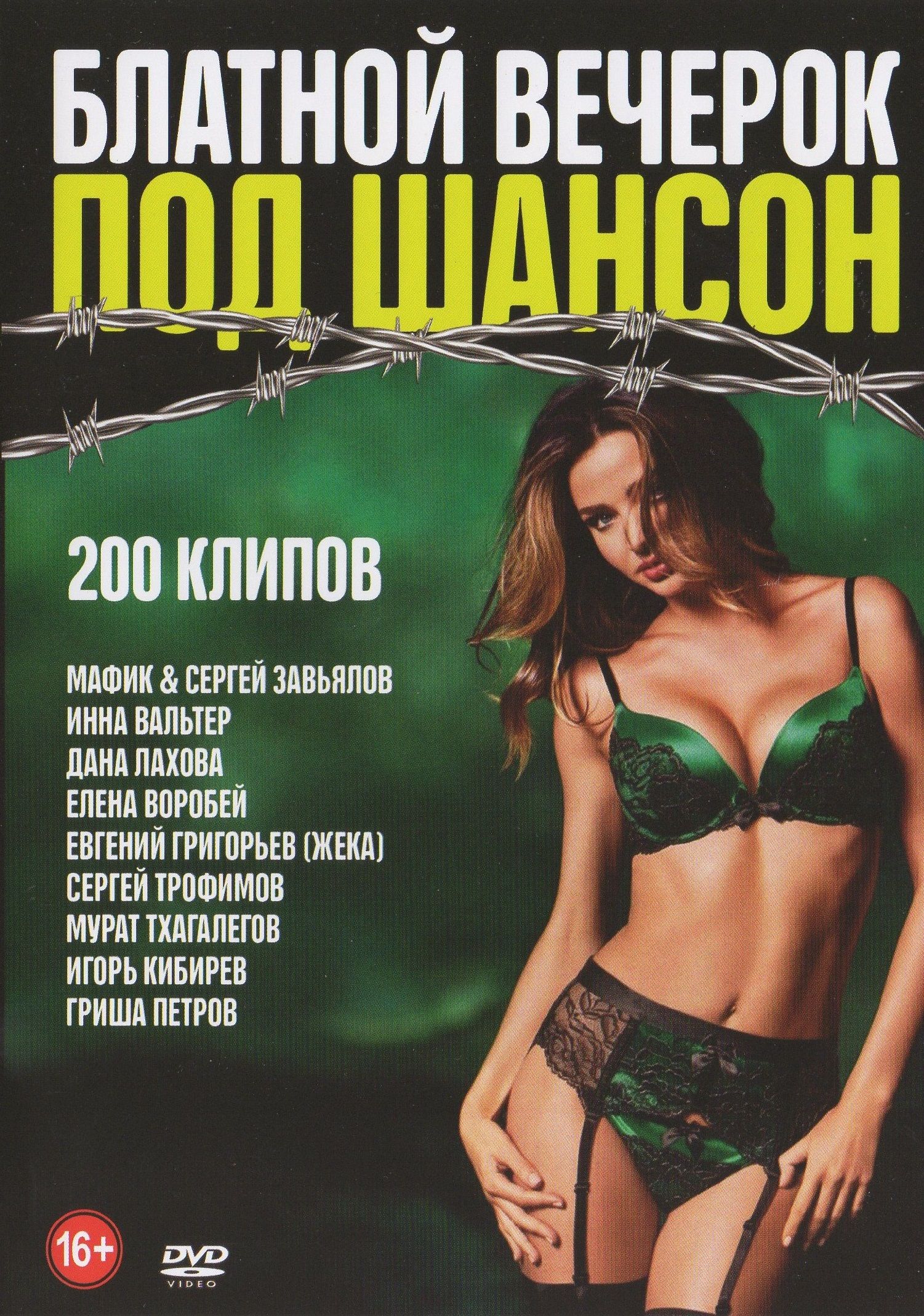 Видеоклипы на DVD Блатной вечерок под шансон (Для любого DVD плеера) -  купить с доставкой по выгодным ценам в интернет-магазине OZON (1254041886)