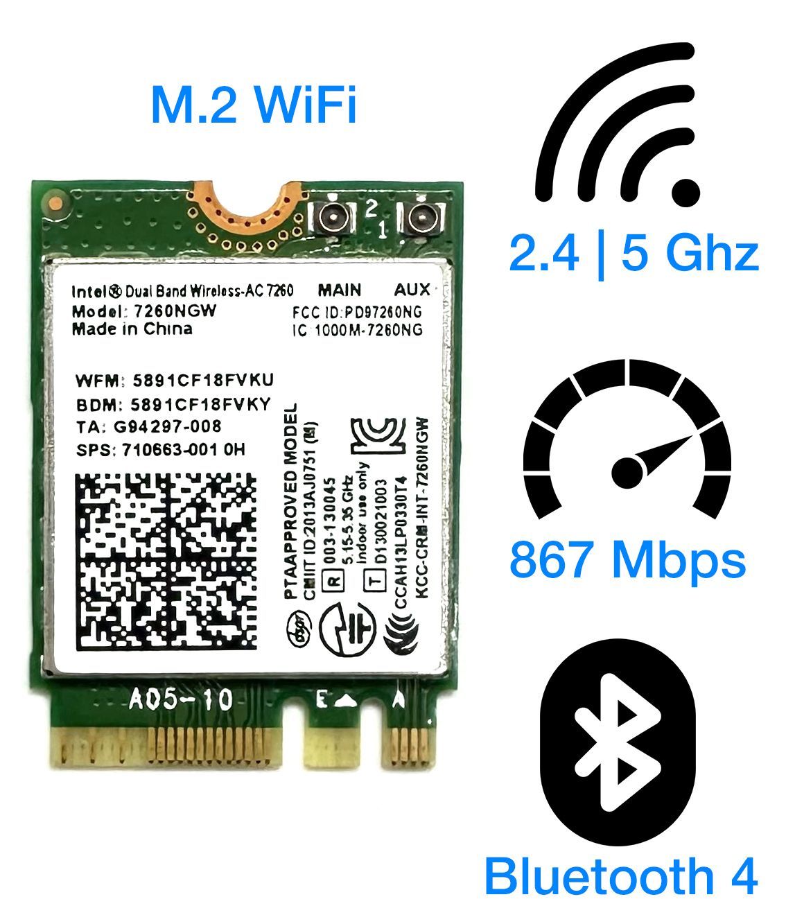 Wifi intel dual