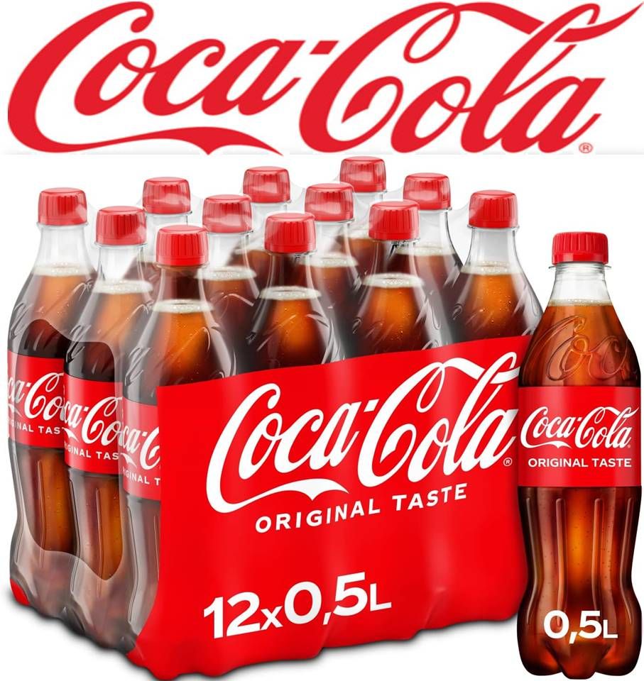 COCA COLA ORIGINAL 12шт*500мл Кока-кола ИМПОРТ - купить с доставкой по  выгодным ценам в интернет-магазине OZON (1271298600)