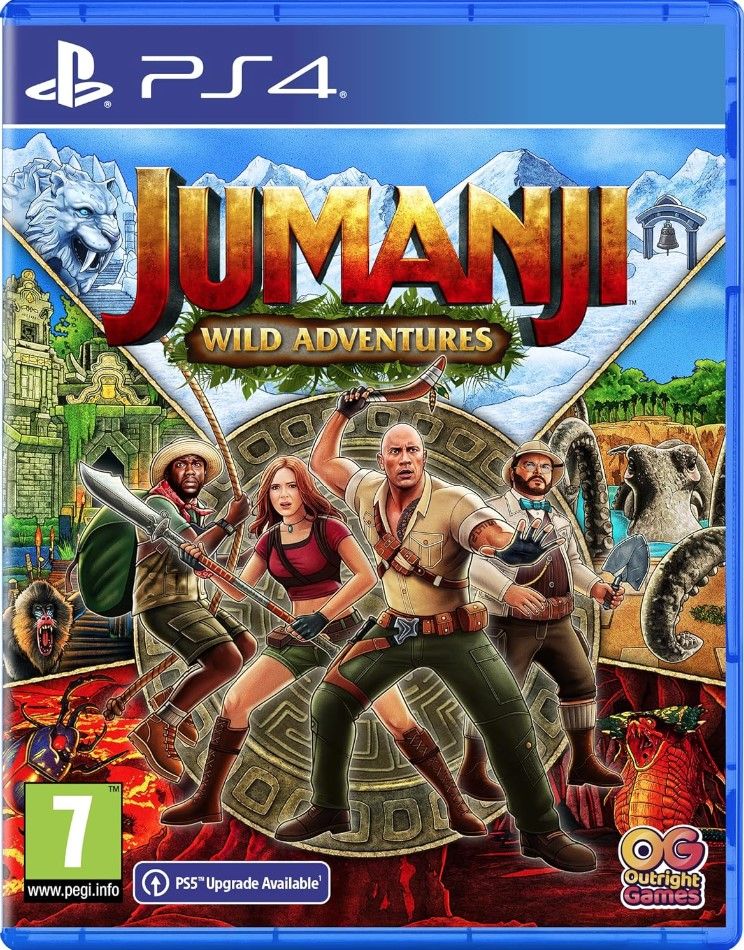 Игра Jumanji: Wild Adventures (PlayStation 4, PlayStation 5, Английская версия)