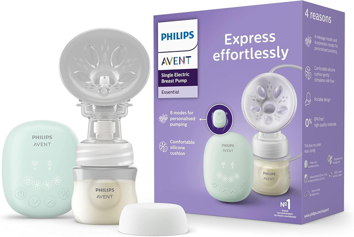 Молокоотсос Philips Avent Essential, SCF323/11