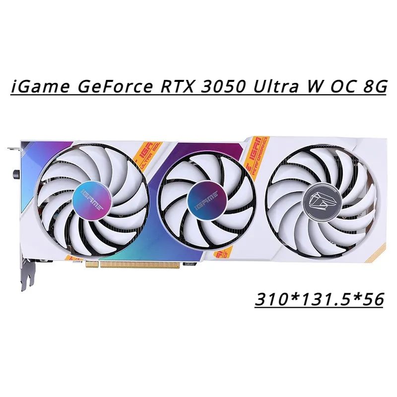 GEFORCE RTX 3050 8 ГБ (IGAME GEFORCE RTX 3050 Ultra w Duo OC 8g-v). 3060 5700xt