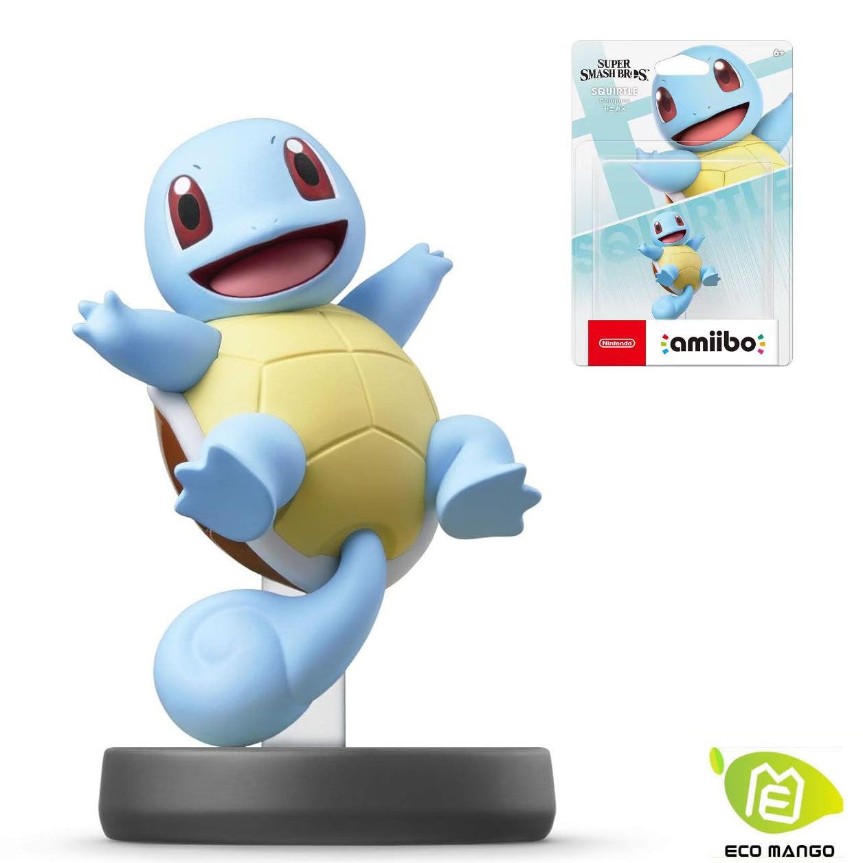 ФигуркаNintendoAmiiboSquirtle,сериалыSuperSmashBros,Сквиртл