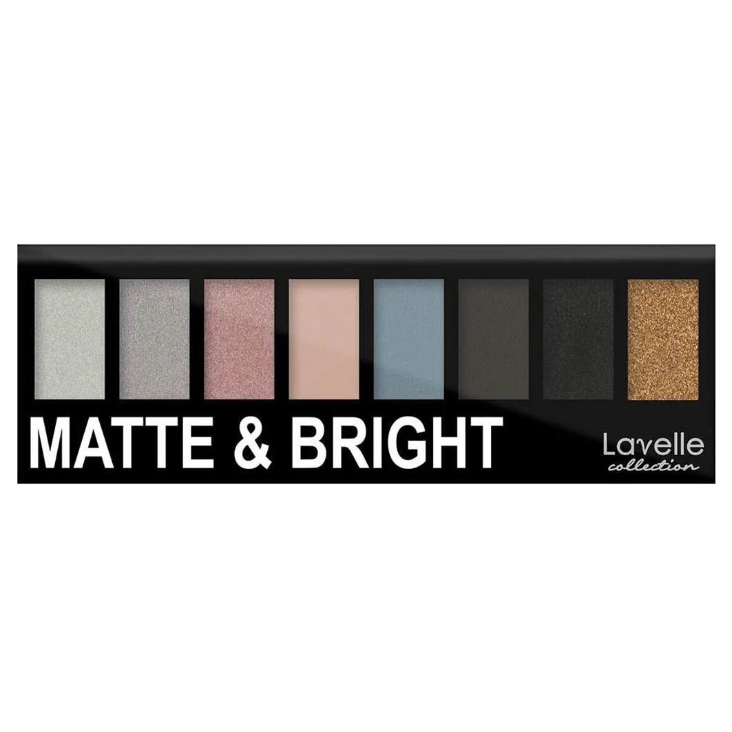 Палетка lavelle. Палетка Bright Matte. Лавель косметика тени. Тени для век 8-ми цв. Esh/m «Shimmer&Matte» тон 01.