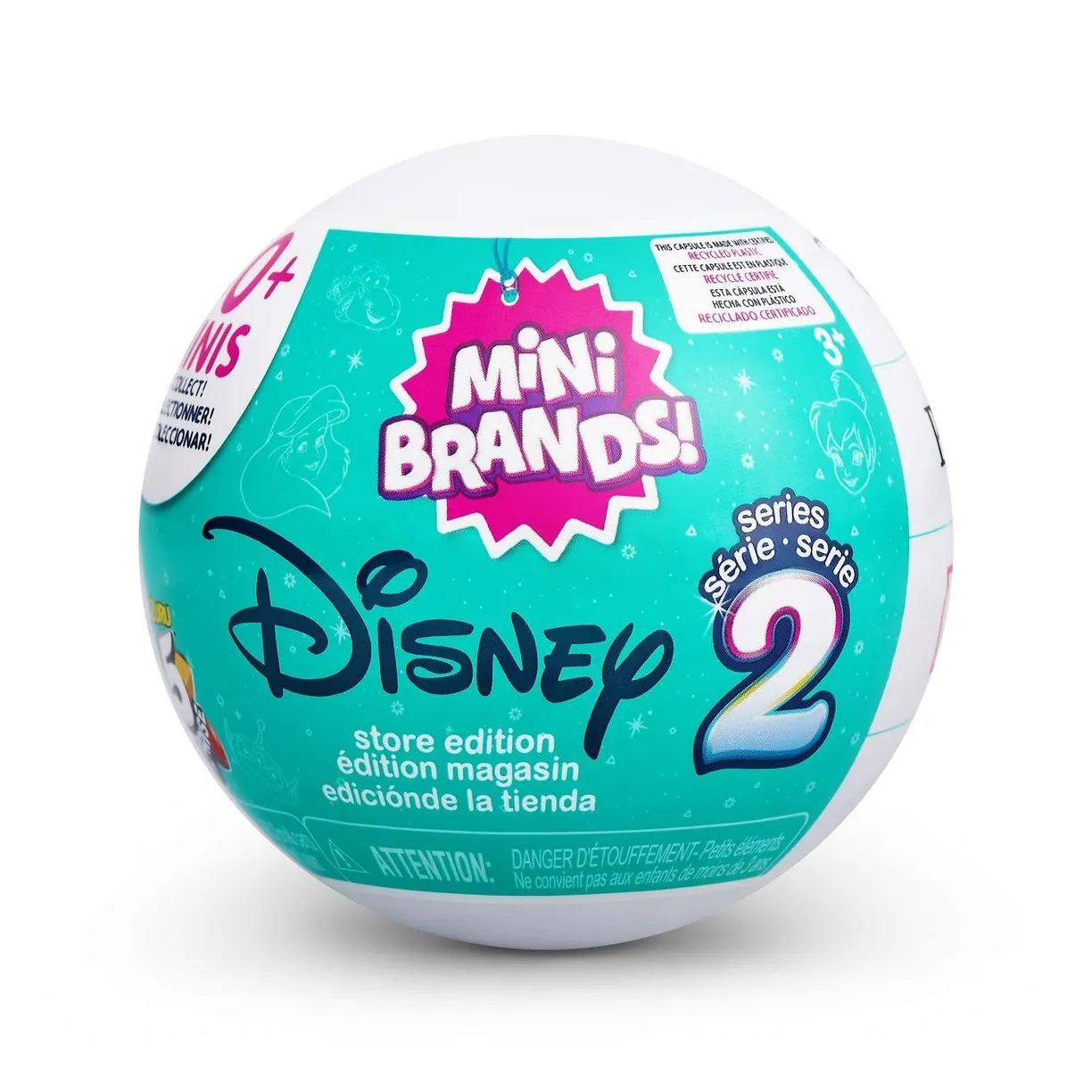 Шар-сюрприз Zuru 5 surprise Mini brands Disney 2 series 77353 - купить с  доставкой по выгодным ценам в интернет-магазине OZON (1383054936)