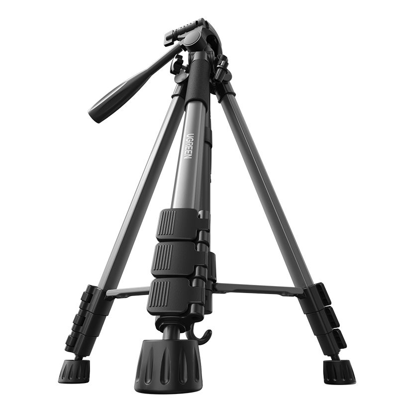 Штатив профессиональный UGREEN LP661 (15187) Professional Tripod for Phone and Camera. Цвет: черный