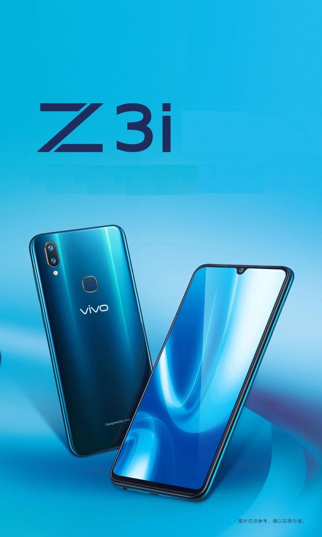 Смартфон VIVO Z3i 6/128 ГБ, черный и синий - купить по выгодной цене в  интернет-магазине OZON (1348742216)