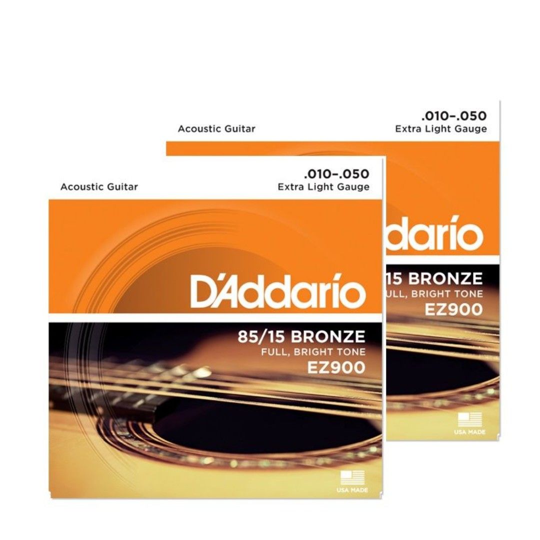 Струны для акустической гитары металлические D'Addario EZ900