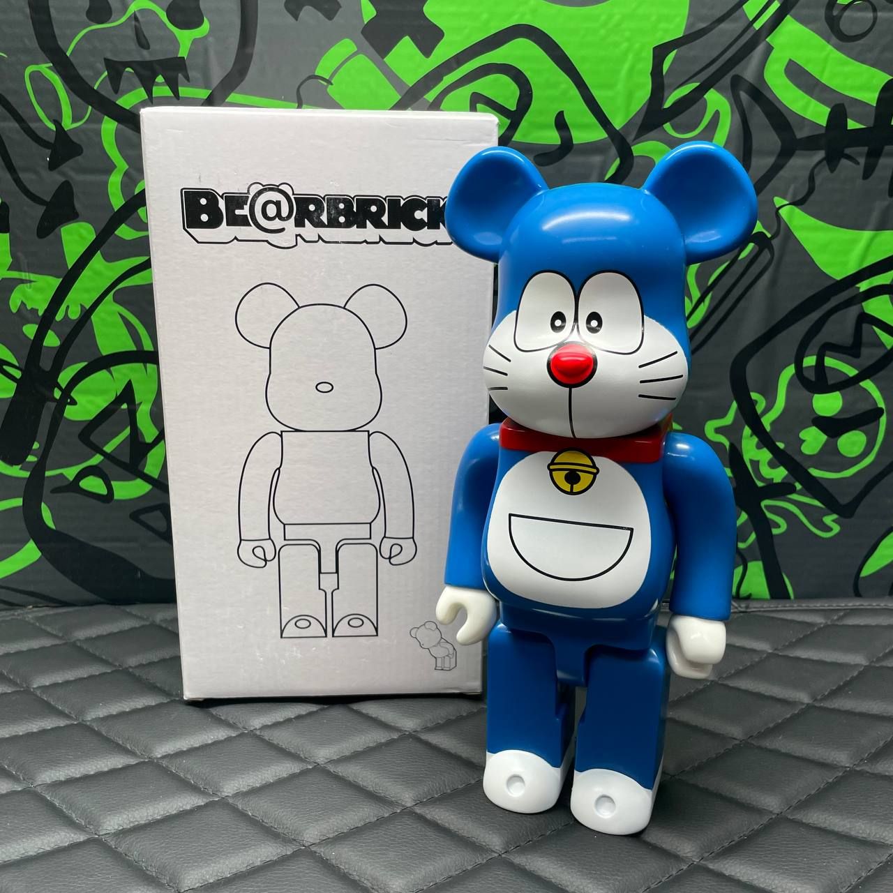 Фигурка Bearbrick Doraemon 28см 400% Cиняя - купить с доставкой по выгодным  ценам в интернет-магазине OZON (1417748940)