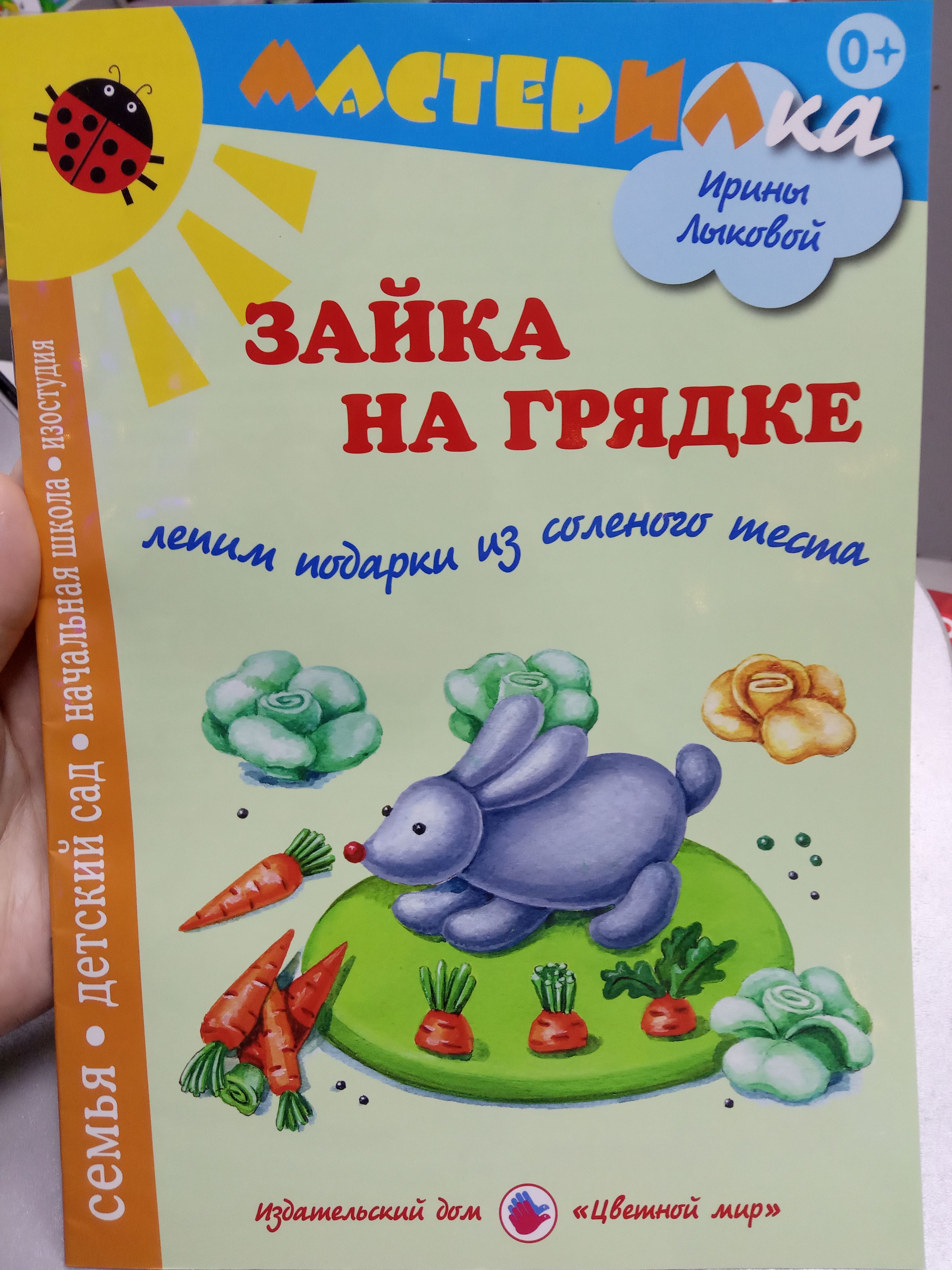 Лыкова. ЛАДОШКИ. Зайка на грядке. | Лыкова Ирина Александровна - купить с  доставкой по выгодным ценам в интернет-магазине OZON (1361853150)