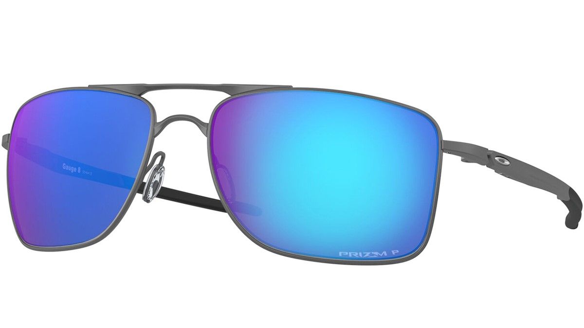 Oakley Gauge 8 Prizm Sapphire Polarized 4124 06 large солнцезащитные очки