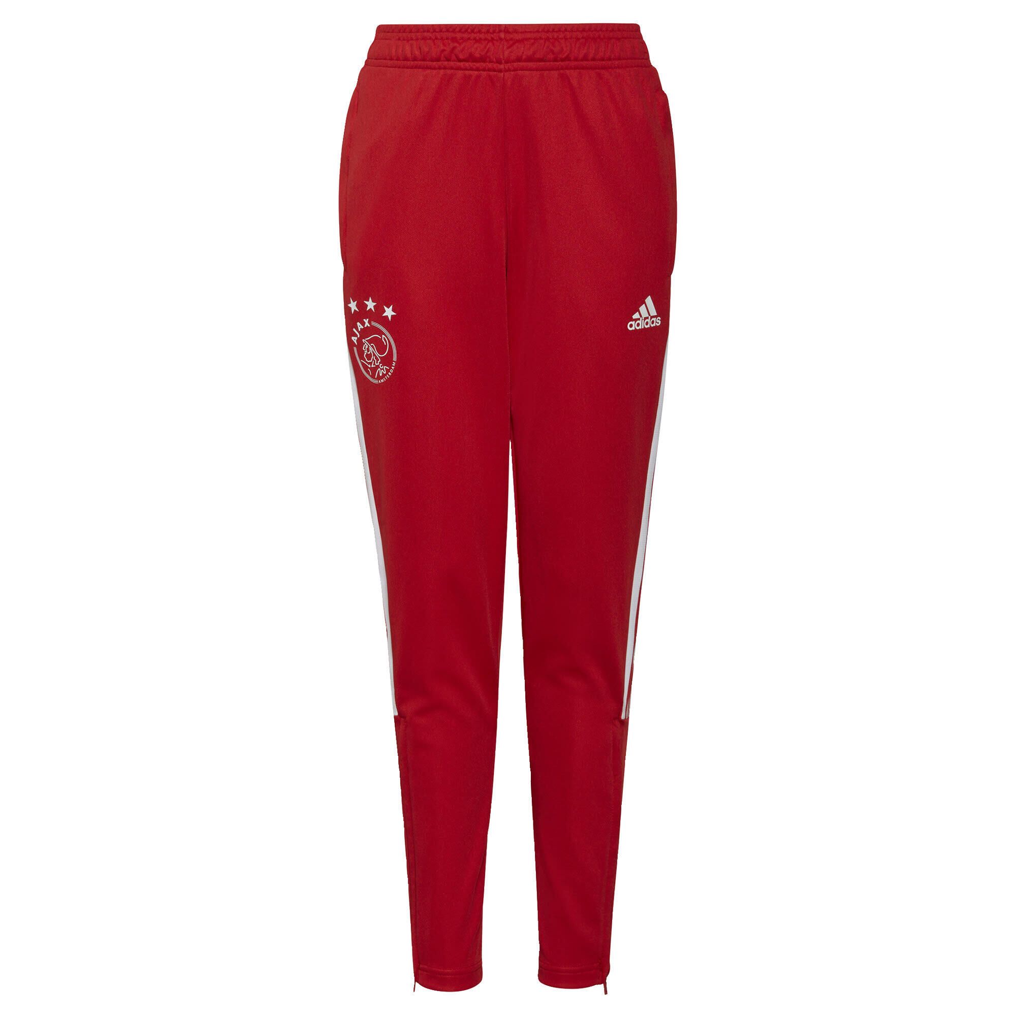 Красные штаны адидас. Красные брюки adidas детские. Шорты Ajax 2022.