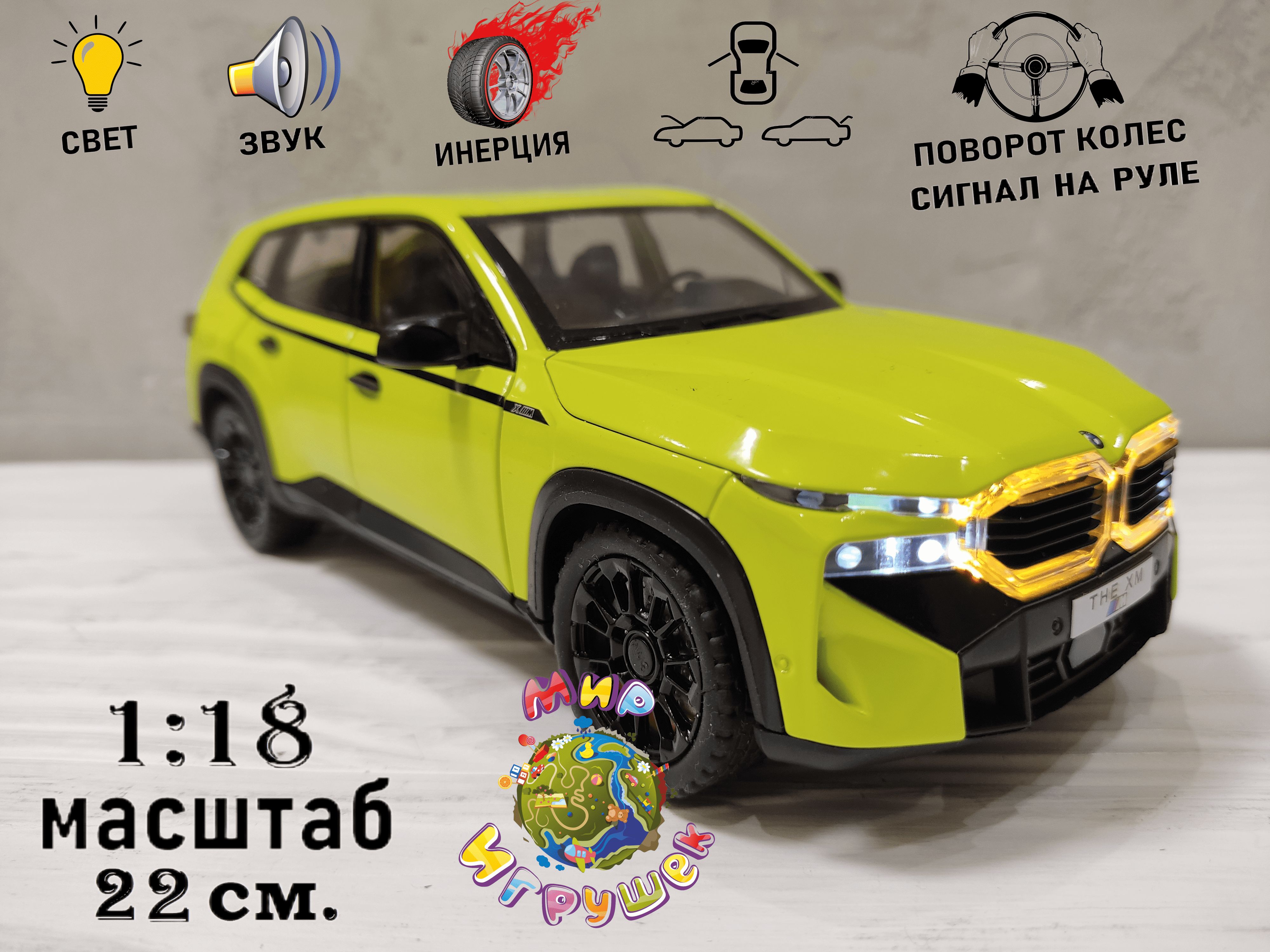 Машинка BMW XM, с открывающими дверьми, капотом, световыми и звуковыми  эффектами - купить с доставкой по выгодным ценам в интернет-магазине OZON  (1371977813)