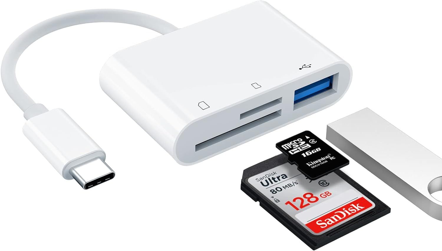 Адаптер usb sd type c