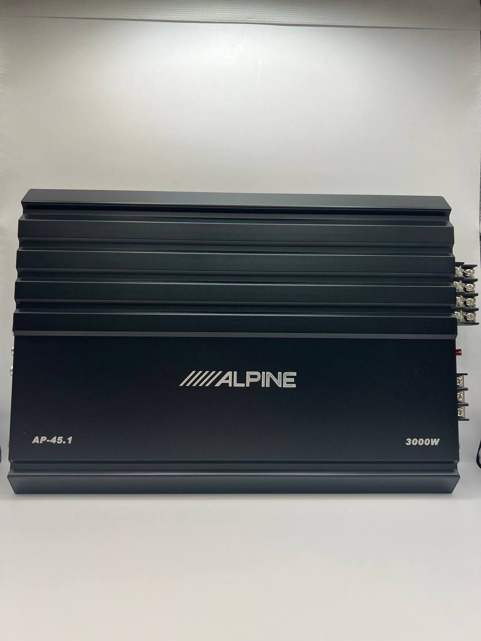 Автомобильный усилитель ALPINE AP-45.1, 3000W, 4 канала, класс А/B, 40A -  купить с доставкой по выгодным ценам в интернет-магазине OZON (1379974644)