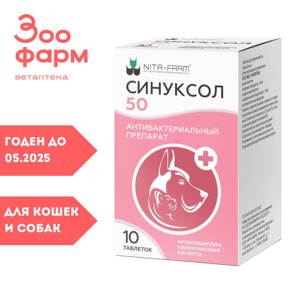 Синуксол 50 мг, 10 табл - купить с доставкой по выгодным ценам в  интернет-магазине OZON (898467590)