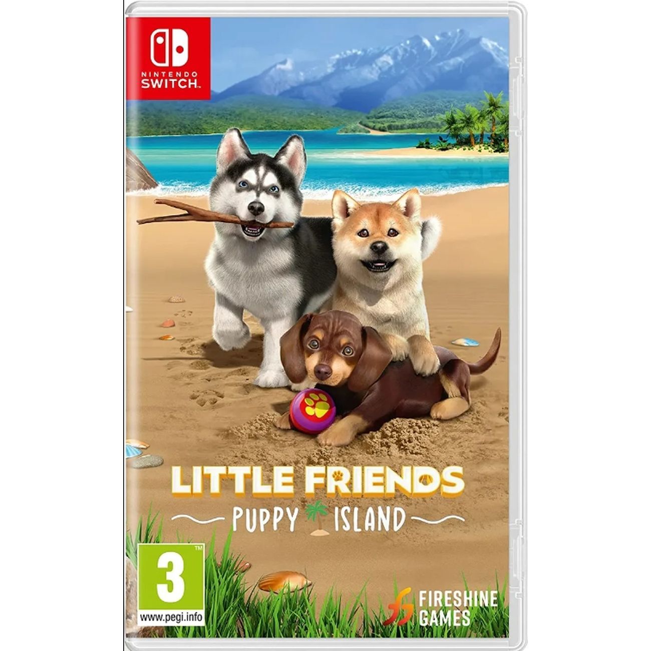 Игра Little Friends: Puppy Island Стандартное издание (Nintendo Switch,  Английская версия)