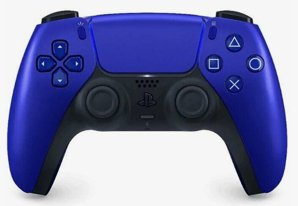 PlayStation Геймпад 5 DualSense Wireless Controller Cobalt Blue, Bluetooth, синий