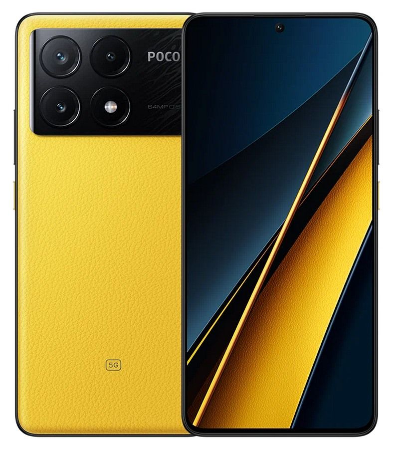 XiaomiСмартфонPocoX6Pro5GGlobal8/256ГБ,желтый