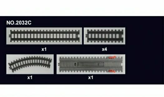 Рельсы для создания железной дороги - BSQ-2032C