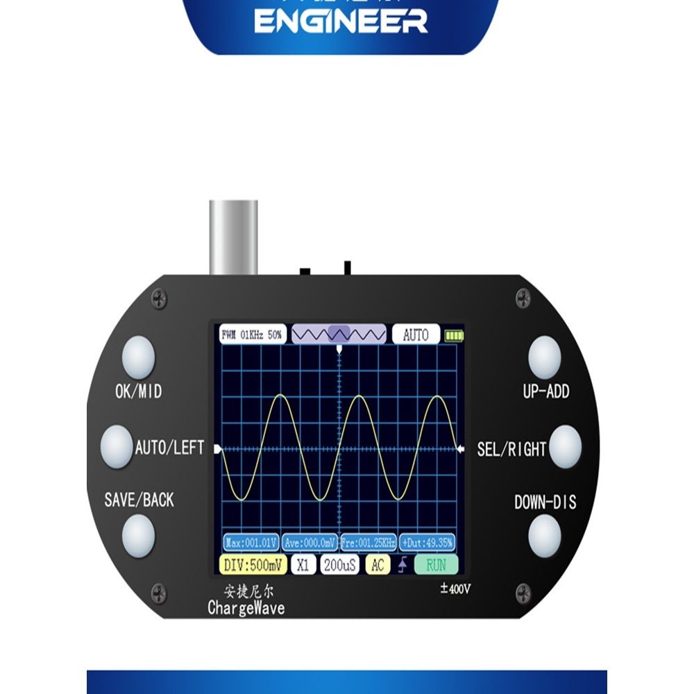 ПортативныйЦифровойОсциллографENGINEERSCO1/1МГц