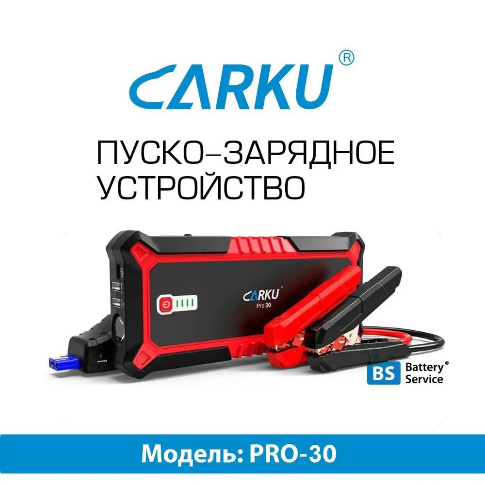 Carku Устройство пуско-зарядное, 17000 А•ч, макс.ток 1200 A, 255 мм -  купить с доставкой по выгодным ценам в интернет-магазине OZON (309602684)