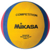Мяч для водного поло Mikasa W 6607 W, розовый, синий - изображение