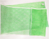 De TES Массажная мочалка скраббер TES, мочалка-полотенце 26х105см, средняя жесткость, цвет светло-зеленый - изображение