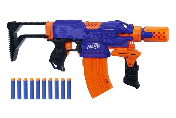 Бластер Nerf (Stryfe CQ-10) Супер 
