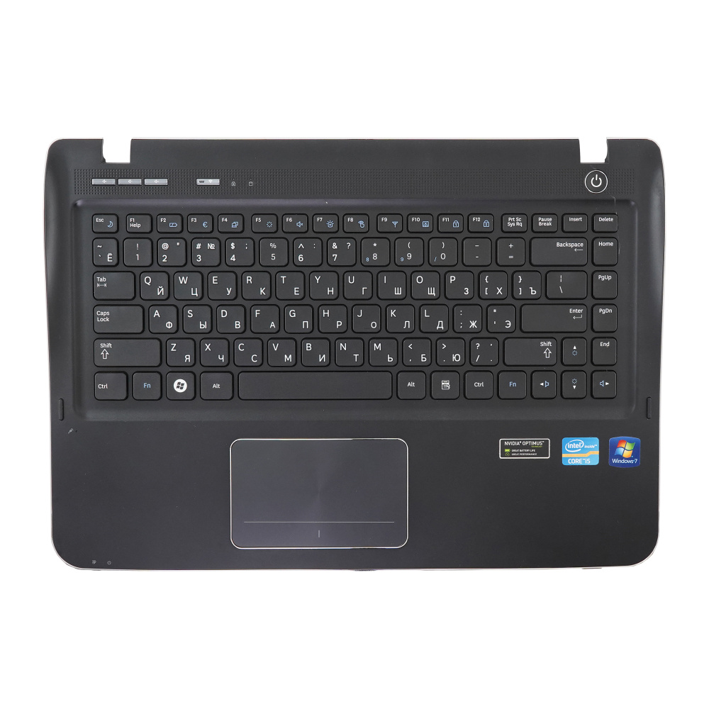 Клавиатура для ноутбука Samsung SF410, SF411 с синим топкейсом - купить ...