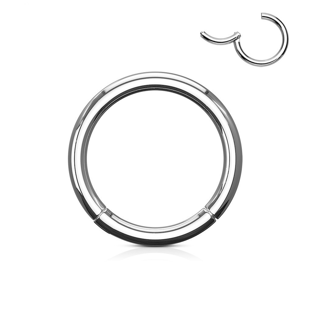 Титановое кольцо кликер 10 мм