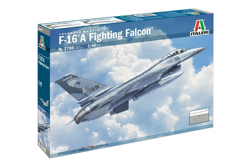 Сборная модель Italeri 2786ИТ Самолет F-16A FIGHTING FALCON #1