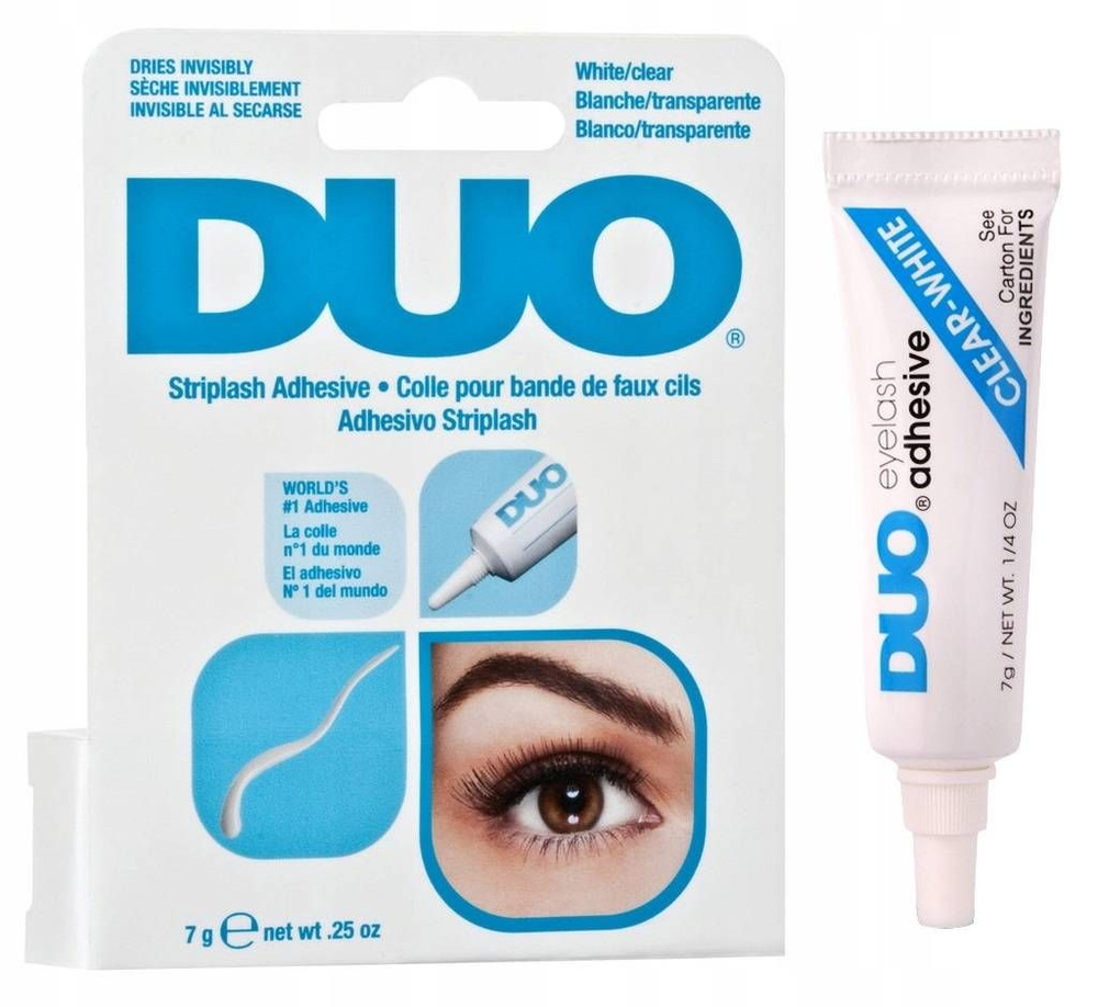 Клей для ресниц Duo Lash Adhesive, белый цвет, 7 гр, 1 шт #1