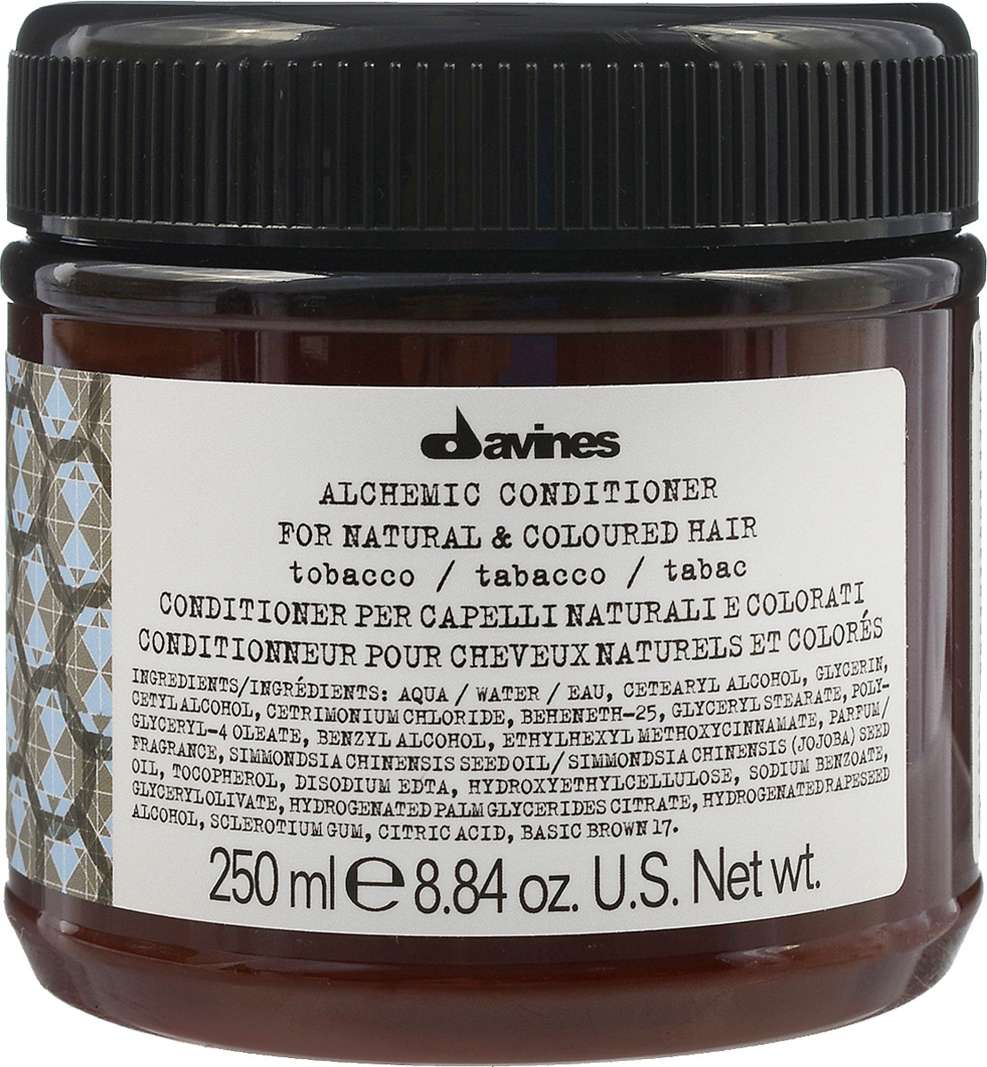 Davines Alchemic Conditioner For Natural And Coloured Hair (tobacco
