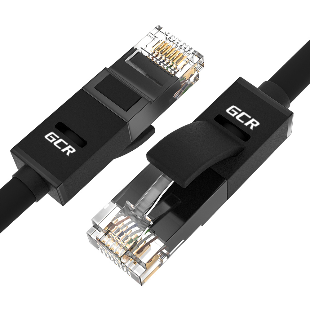 Кабель RJ-45 Ethernet 5 м, GCR LSZH6, черный -  по низкой цене в .